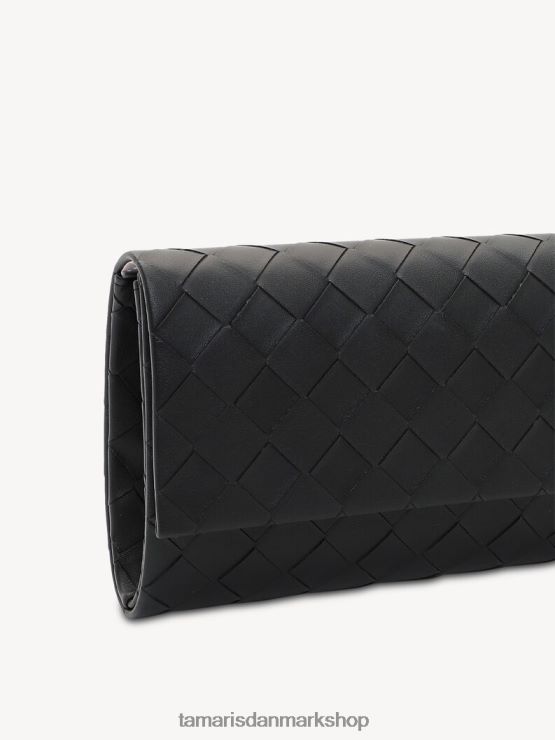 Tamaris Kvinder clutch taske - sort XVXV8T3229 tilbehør