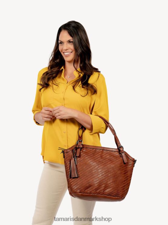 Tamaris Kvinder indkøbspose - brun/cognac XVXV8T2644 tilbehør