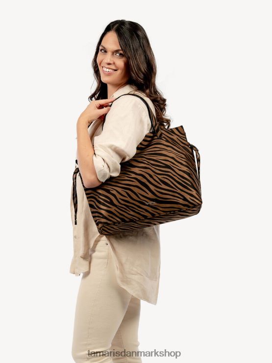 Tamaris Kvinder indkøbspose - brun/taupe XVXV8T2741 tilbehør