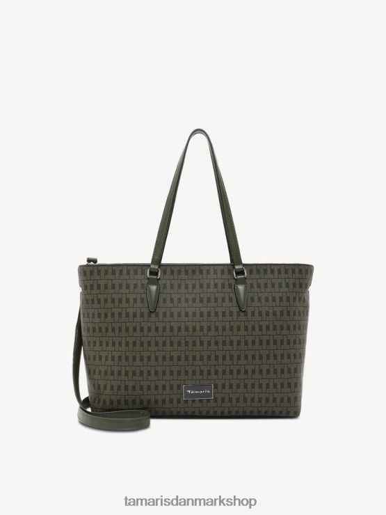Tamaris Kvinder indkøbspose - khaki/fango XVXV8T3202 tilbehør