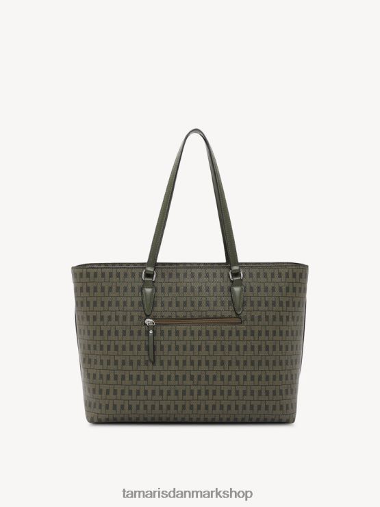 Tamaris Kvinder indkøbspose - khaki/fango XVXV8T3202 tilbehør