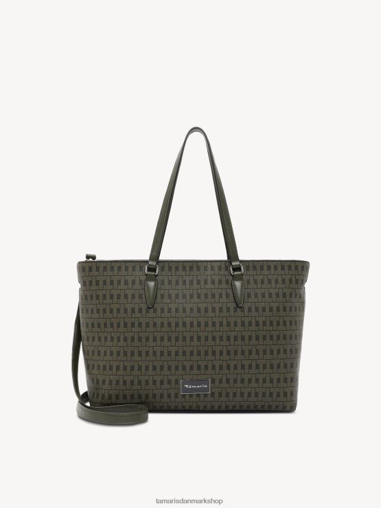 Tamaris Kvinder indkøbspose - khaki/fango XVXV8T3202 tilbehør