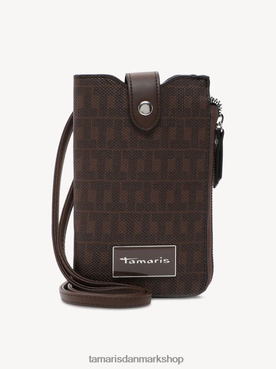 Tamaris Kvinder mobiltelefon etui - brun XVXV8T3201 tilbehør