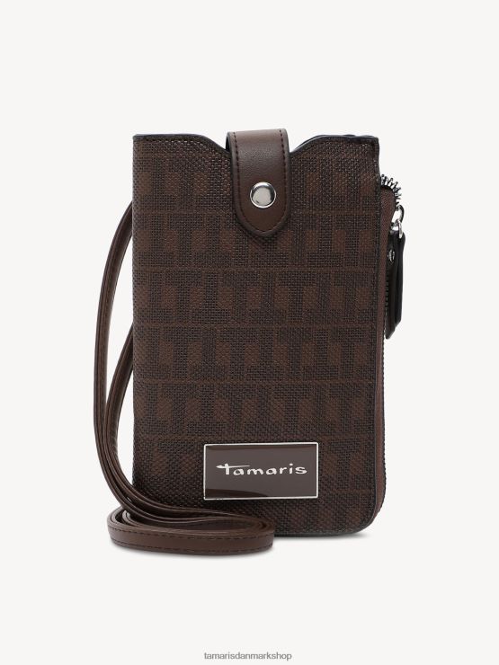 Tamaris Kvinder mobiltelefon etui - brun XVXV8T3201 tilbehør