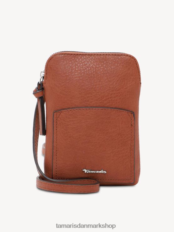 Tamaris Kvinder mobiltelefon etui - brun/cognac XVXV8T2948 tilbehør