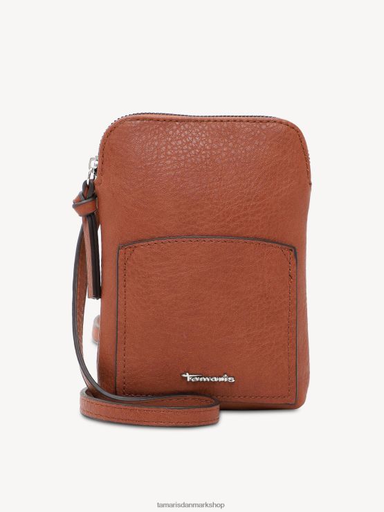 Tamaris Kvinder mobiltelefon etui - brun/cognac XVXV8T2948 tilbehør
