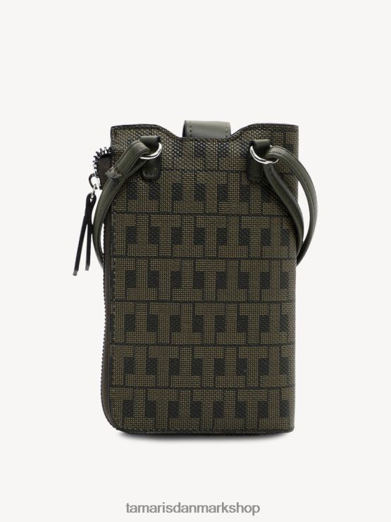 Tamaris Kvinder mobiltelefon etui - khaki/fango XVXV8T3207 tilbehør