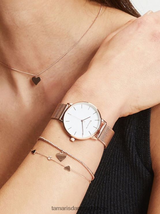 Tamaris Kvinder ur - rosegold/rosegold mesh XVXV8T3042 tilbehør