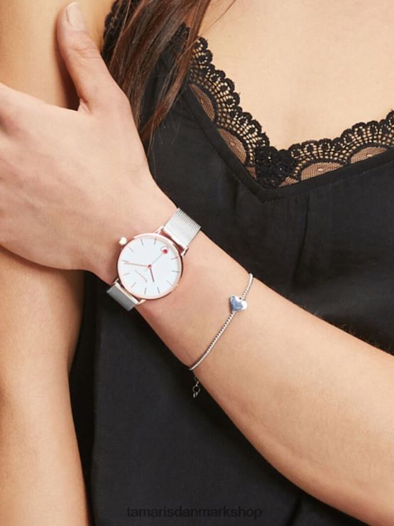 Tamaris Kvinder ur - sølv/rosegold mesh sølv XVXV8T3047 tilbehør