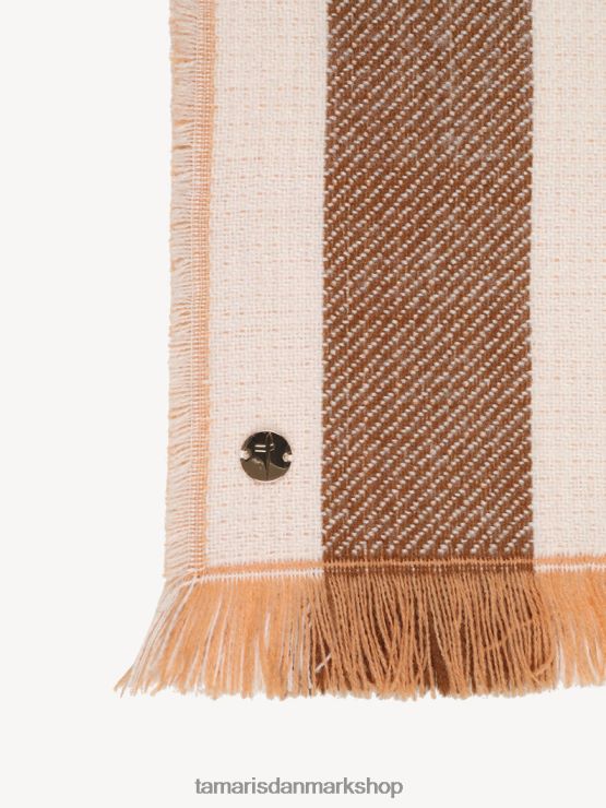 Tamaris Kvinder tørklæde - beige XVXV8T2854 tilbehør