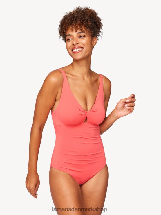 Tamaris Kvinder badedragt - rød/dybhavskoral XVXV8T2553 tøj