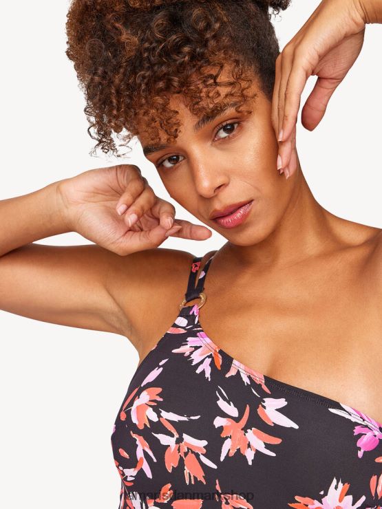 Tamaris Kvinder badedragt - rose/pink blomst aop XVXV8T2517 tøj