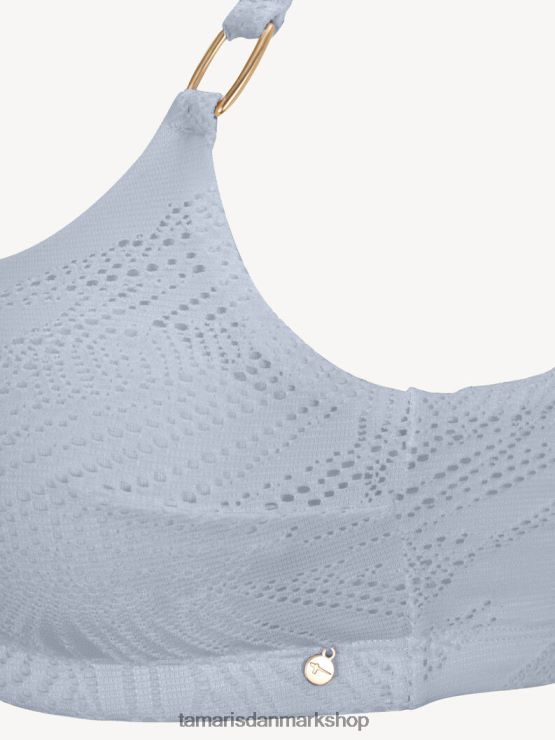 Tamaris Kvinder bikini top - blå/arctic ice XVXV8T2547 tøj