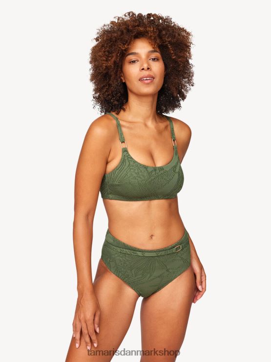 Tamaris Kvinder bikini top - grøn/bronze grøn XVXV8T2540 tøj