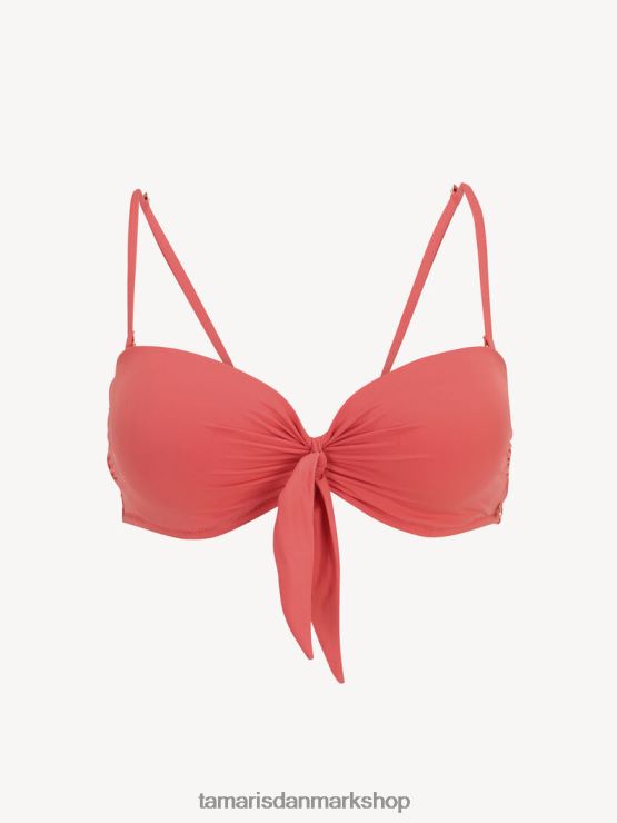 Tamaris Kvinder bikini top - rød/dybhavskoral XVXV8T2550 tøj