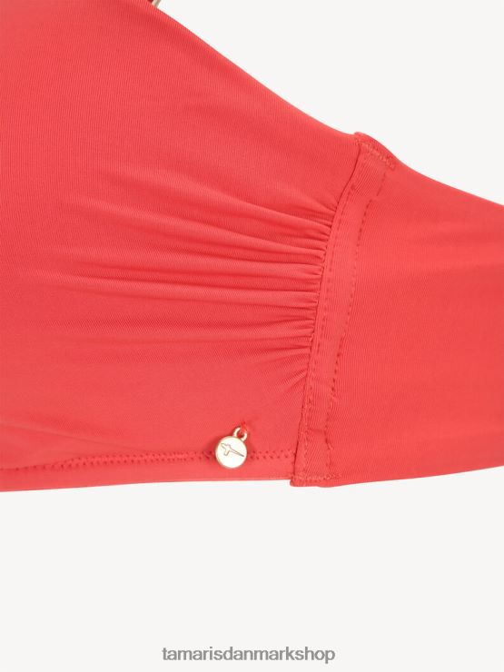 Tamaris Kvinder bikini top - rød/dybhavskoral XVXV8T2550 tøj