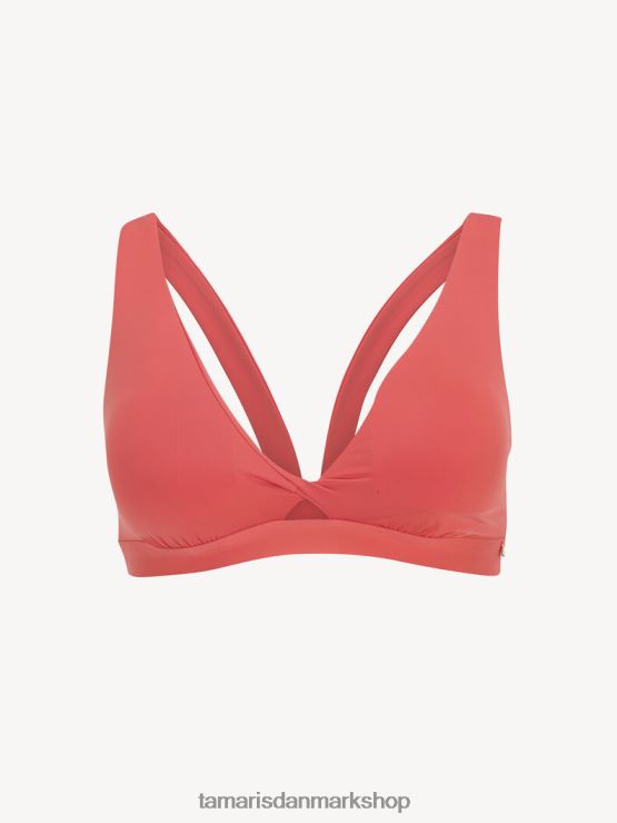 Tamaris Kvinder bikini top - rød/dybhavskoral XVXV8T2588 tøj