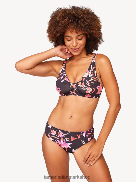 Tamaris Kvinder bikini top - rose/pink blomst aop XVXV8T2552 tøj