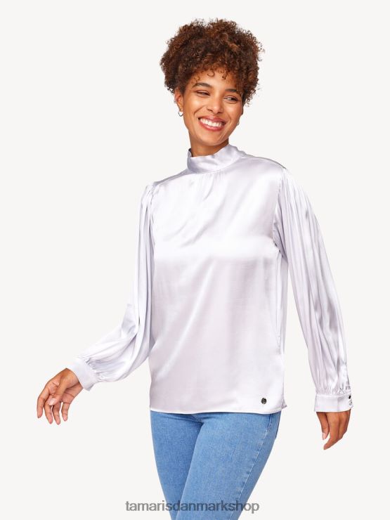 Tamaris Kvinder bluse - blå/arktisk is XVXV8T2366 tøj