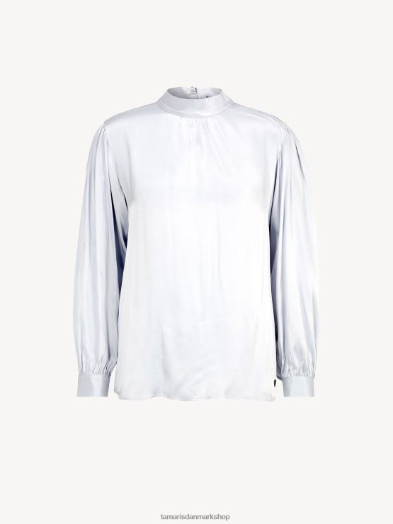 Tamaris Kvinder bluse - blå/arktisk is XVXV8T2366 tøj