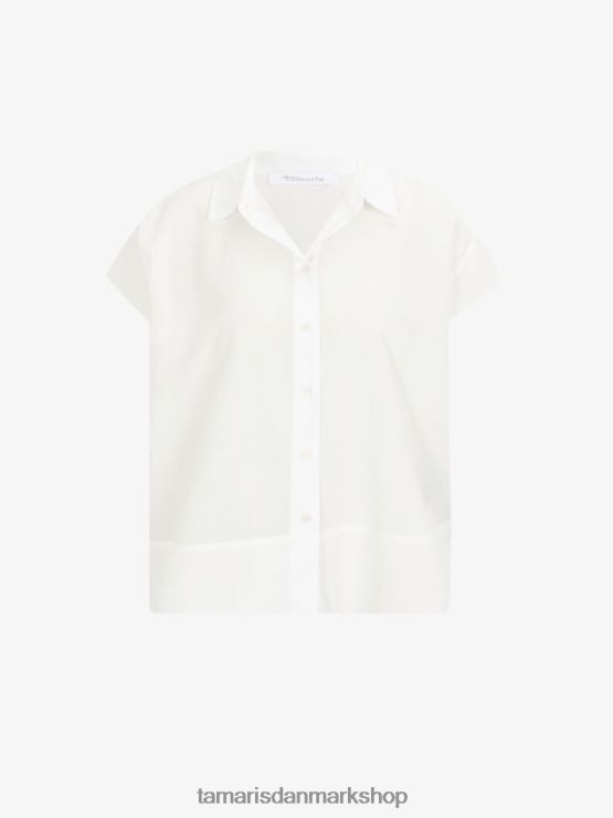 Tamaris Kvinder bluse - hvid/lyse hvid XVXV8T2441 tøj