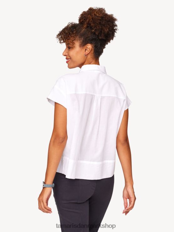 Tamaris Kvinder bluse - hvid/lyse hvid XVXV8T2441 tøj