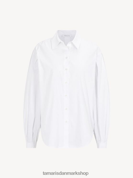 Tamaris Kvinder bluse - hvid/lyse hvid XVXV8T2456 tøj