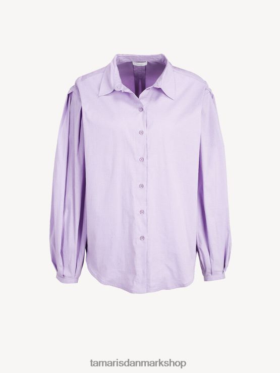 Tamaris Kvinder bluse - lilla/lavendel XVXV8T2533 tøj