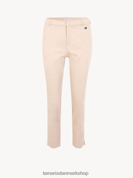 Tamaris Kvinder bukser - beige/måneskin XVXV8T2559 tøj