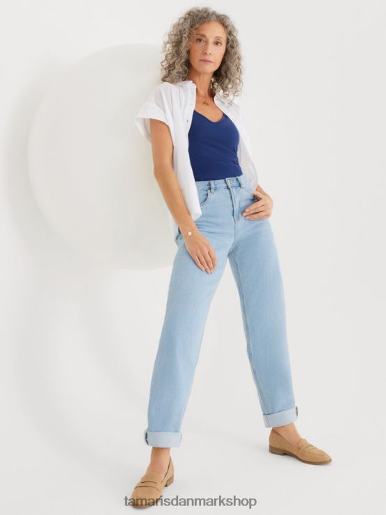 Tamaris Kvinder jeans - blå/lyseblå denim XVXV8T2581 tøj