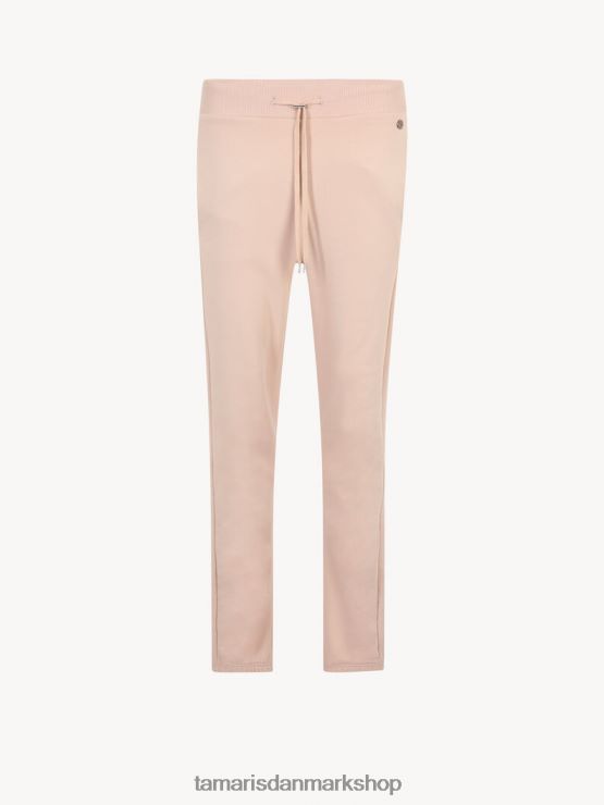 Tamaris Kvinder joggingbukser - beige/måneskin XVXV8T2467 tøj