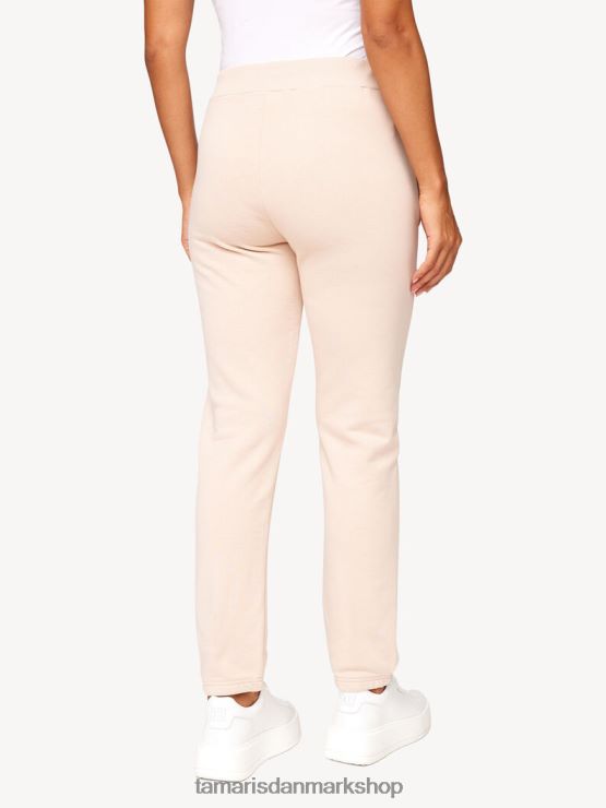 Tamaris Kvinder joggingbukser - beige/måneskin XVXV8T2467 tøj