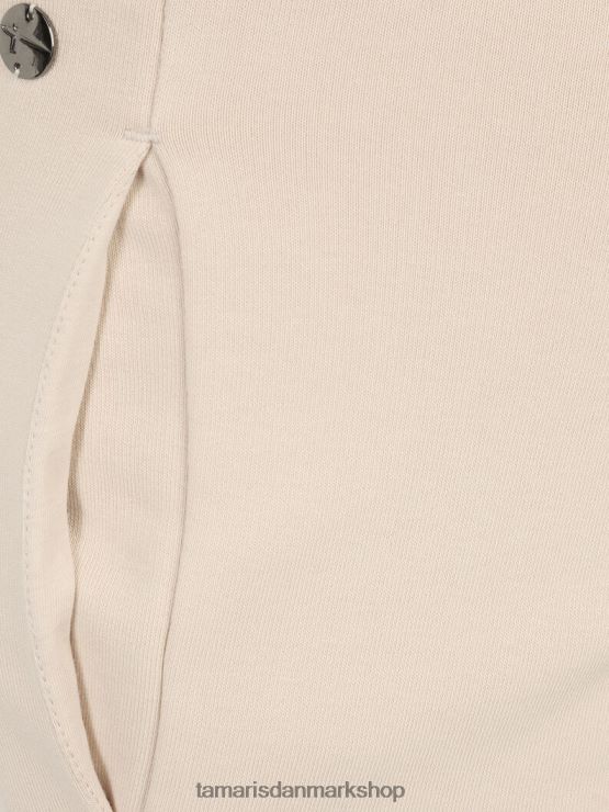 Tamaris Kvinder joggingbukser - beige/måneskin XVXV8T2467 tøj