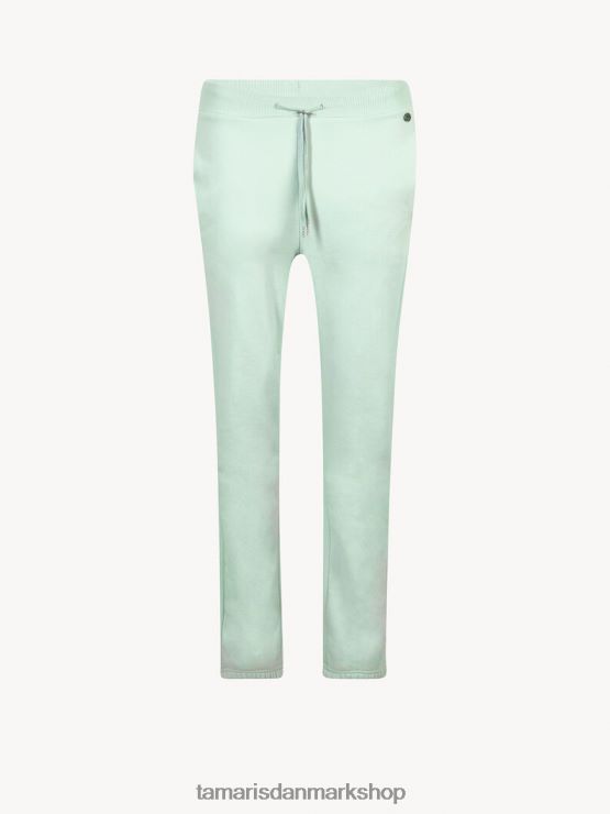 Tamaris Kvinder joggingunderbukser - grøn/gossamer grøn XVXV8T2452 tøj