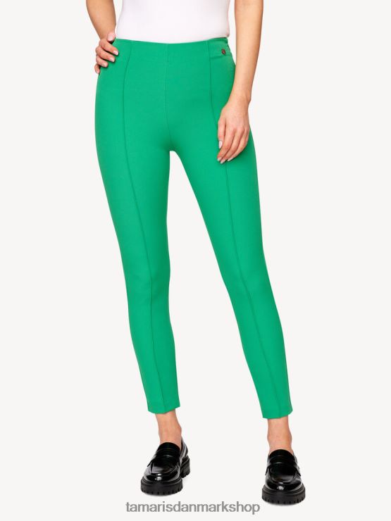 Tamaris Kvinder leggings - grøn/jelly bean XVXV8T2503 tøj