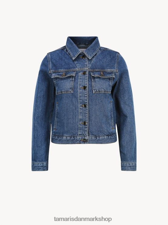 Tamaris Kvinder jakke - blå/mellemblå denim XVXV8T2496 tøj