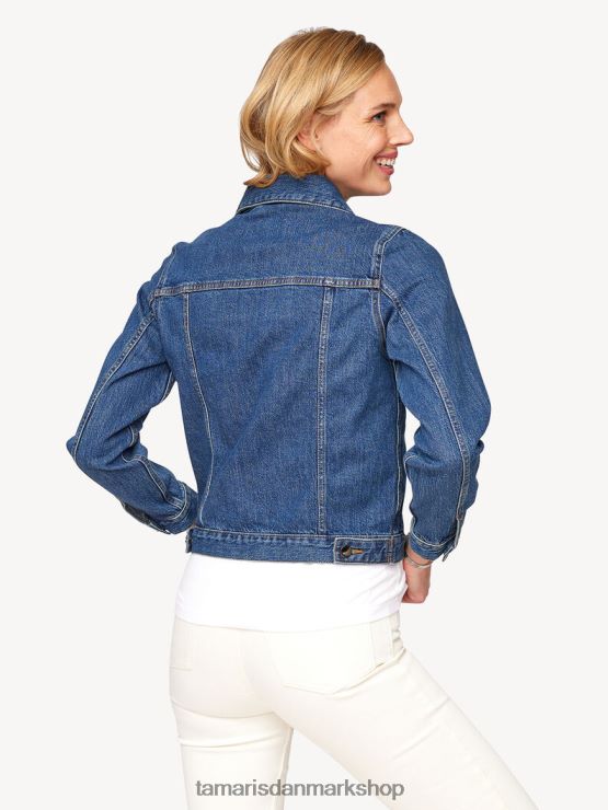 Tamaris Kvinder jakke - blå/mellemblå denim XVXV8T2496 tøj