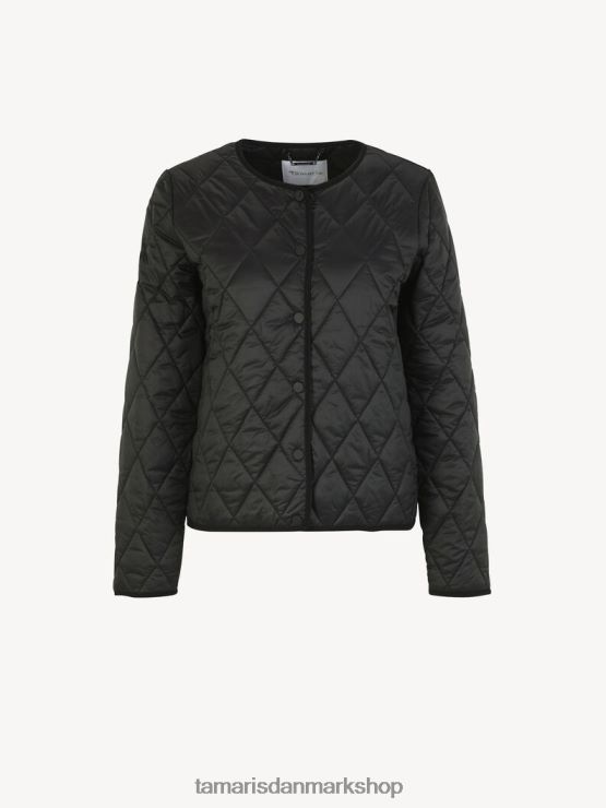 Tamaris Kvinder jakke - sort/sort skønhed XVXV8T2508 tøj