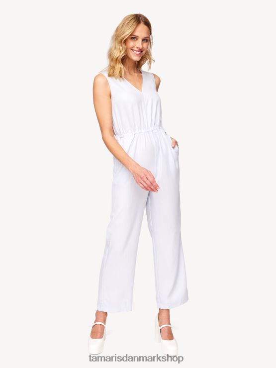Tamaris Kvinder jumpsuit - blå/arktisk is XVXV8T2410 tøj