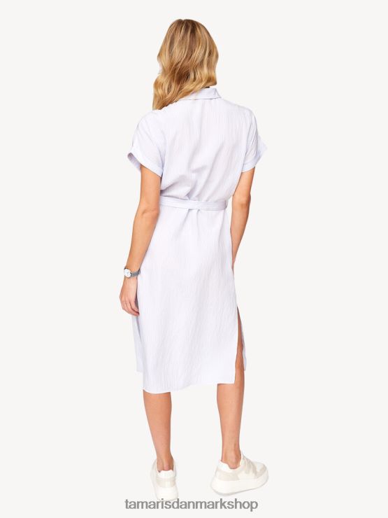 Tamaris Kvinder kjole - blå/arktisk is XVXV8T2406 tøj