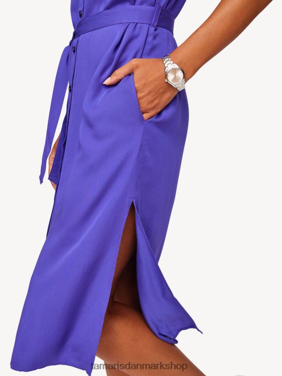 Tamaris Kvinder kjole - blå/dyb blå XVXV8T2361 tøj