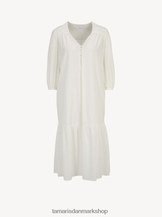 Tamaris Kvinder kjole - hvid/lyse hvid XVXV8T2453 tøj