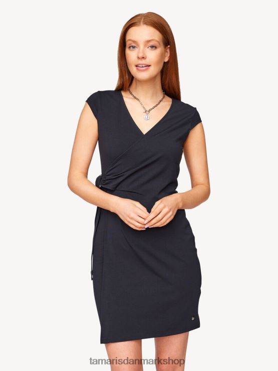 Tamaris Kvinder kjole - sort/sort skønhed XVXV8T2567 tøj