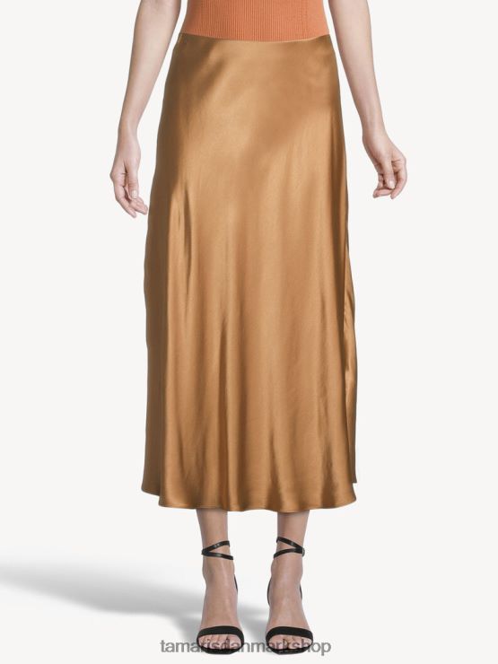 Tamaris Kvinder nederdel - brun/pecanbrun XVXV8T2480 tøj