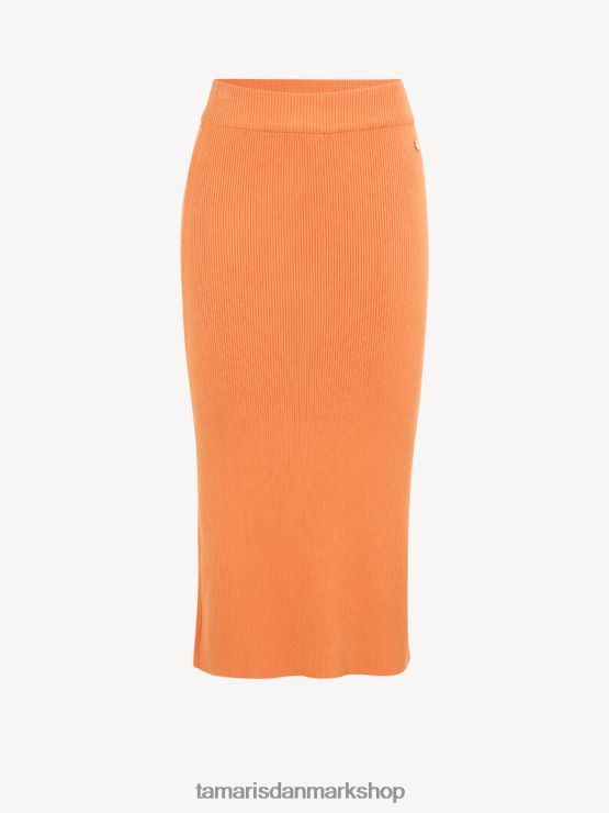 Tamaris Kvinder nederdel - orange/støvet orange XVXV8T2531 tøj