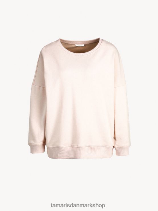 Tamaris Kvinder sweatshirt - rose/sky pink XVXV8T2367 tøj