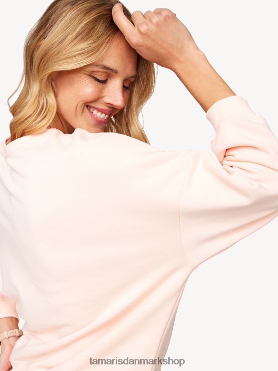 Tamaris Kvinder sweatshirt - rose/sky pink XVXV8T2367 tøj