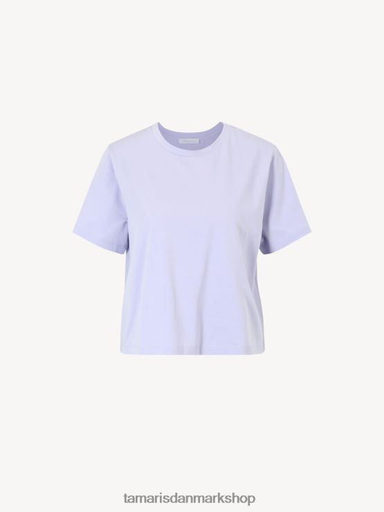 Tamaris Kvinder oversized t-shirt - lilla/lavendel XVXV8T2535 tøj