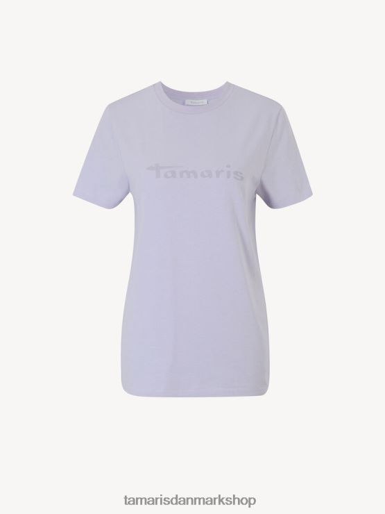 Tamaris Kvinder t-shirt - lilla/lavendel XVXV8T2432 tøj