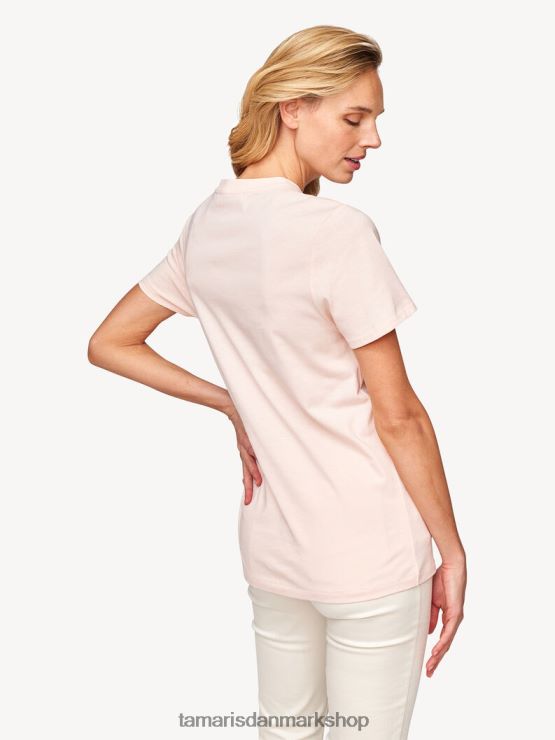 Tamaris Kvinder t-shirt - rose/sky pink XVXV8T2408 tøj